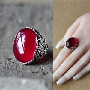 925 adjustable elegant ring